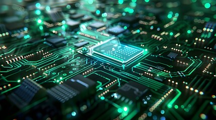 Fototapeta premium computer circuit board