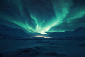 Fototapeta premium Polarlichter