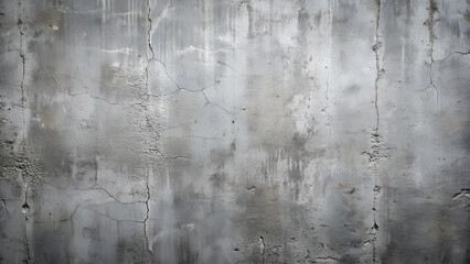 Fototapeta premium A textured concrete wall background featuring a mix of light and dark gray tones with subtle rusty accents, urban aesthetic to designs.