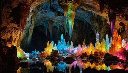 Rainbow Crystal Cavern
