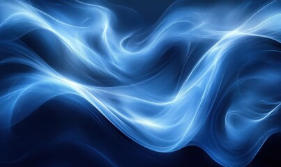 Obraz premium Abstract wave blue background