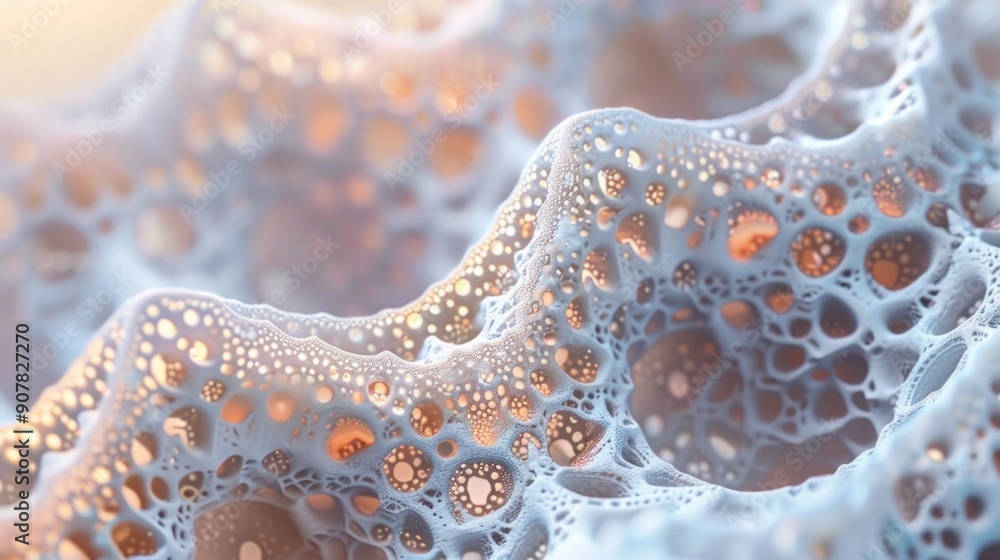 Aufkleber a mesmerizing fractal pattern derived from the dna sequence of a living organism, showcasing the hid