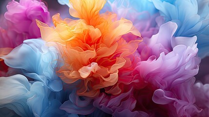Obraz premium close up of a bouquet of flowers