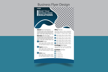 Modern Business Flyer Design .