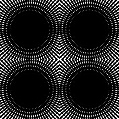black and white background circle pattern design spiral mandala frame wallpaper glow art binary.