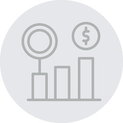 Analysis Vector Line Grey Circle Grey