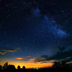 Fototapeta premium nature in the sky