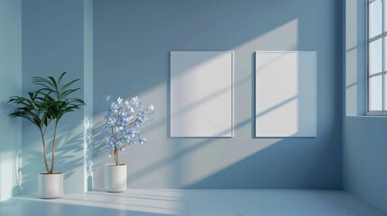 The elegance in Simplicity Minimalist Studio Is Set Against a Beautiful Floral Backdrop