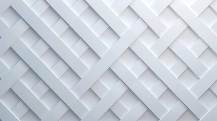 White lattice pattern background.