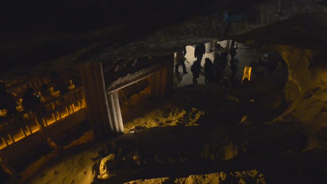 Wieliczka Salt Mine in southern Poland