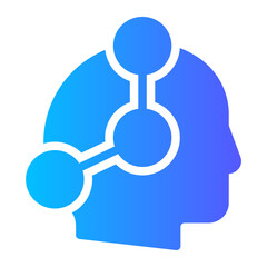 head gradient icon