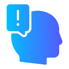 inspiration gradient icon