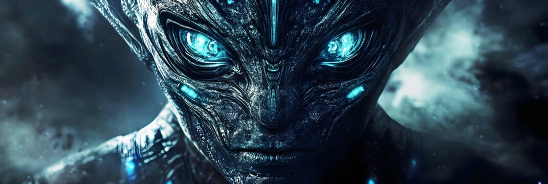 Anunnaki alien, ai generated.