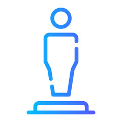 leader gradient icon