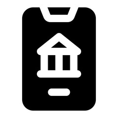bank icon for illustration