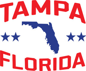 Tampa Florida Vector
