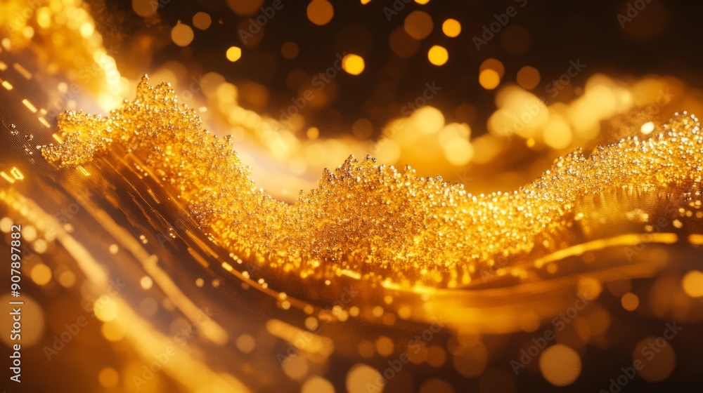 Poster zoomed-in image of a gold investment graph with recent spikes and dips.