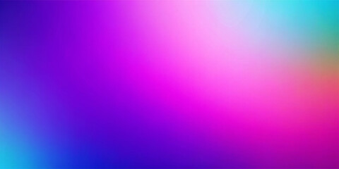 Fototapeta premium Vibrant color transitions seamlessly transition from blue to magenta and soft pink, creating a spectacular blend. The hues are intense, yet harmoniously balanced in the spectrum. Generated by AI.