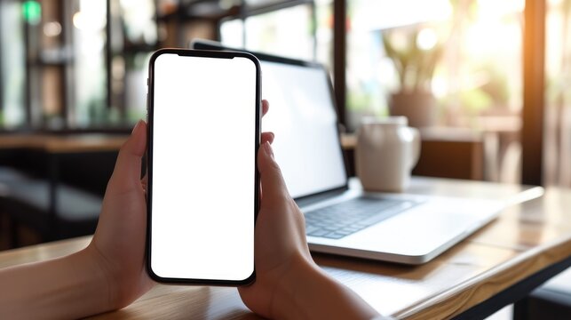 Mobile and Laptop for Digital Design Template