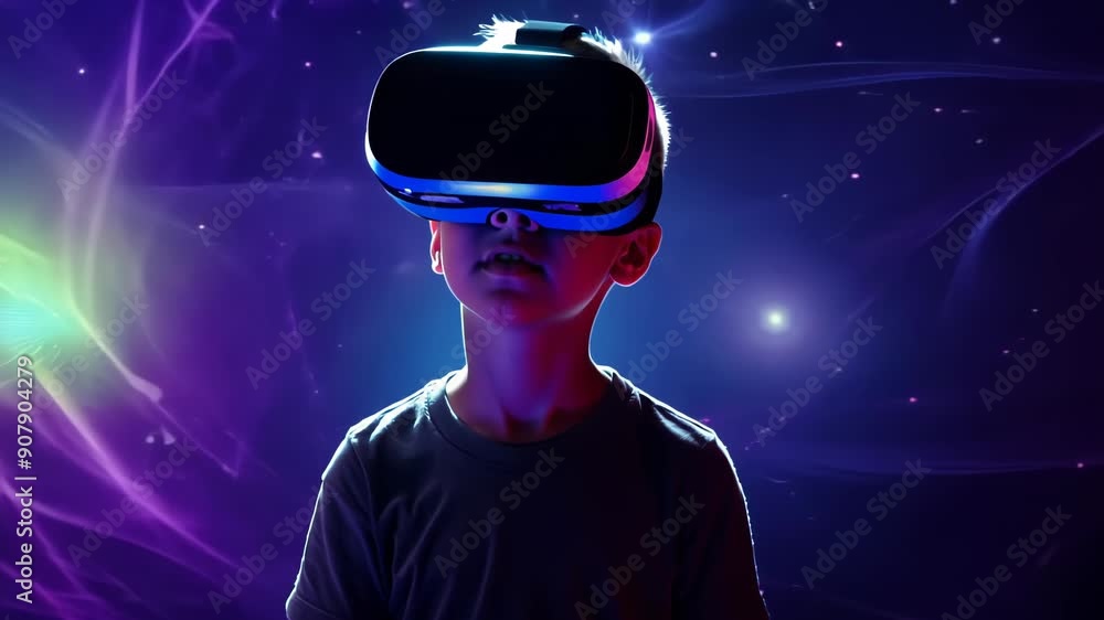 Poster Exploring New Realms of Imagination With Virtual Reality in a Dynamic Colorful Environment. Generative AI