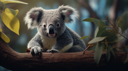 Obraz premium koala in tree