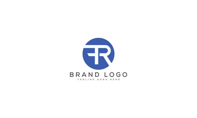 letter FR logo design vector template design for brand.