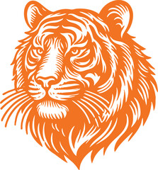 Obraz premium tiger vector