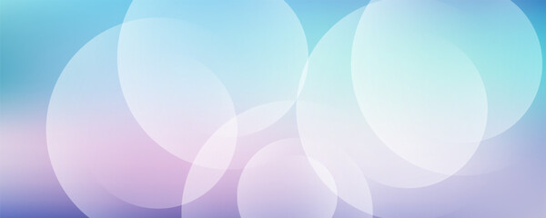 Minimalist banner background, pastel colorful, pink and yellow gradations. Circle effect style geometric, abstract background.