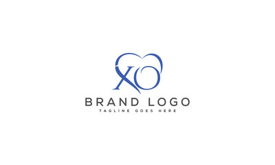 letter XO logo design vector template design for brand.