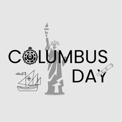 Happy Columbus Day Design