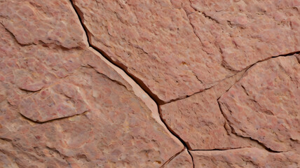 Fototapeta premium pink sandstone with fine grains and a smooth texture