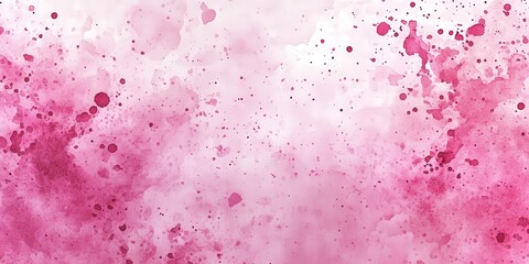 Obraz premium Abstract Watercolor Painting with Pink and White Hues