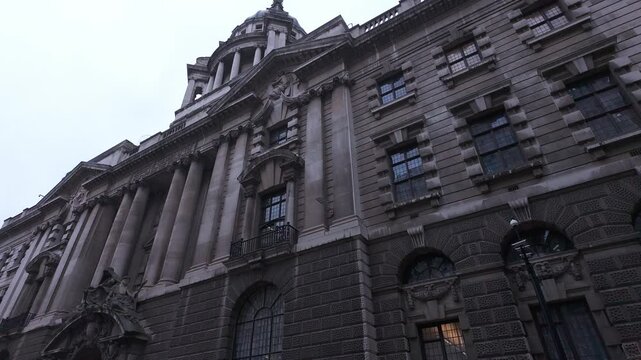 The Old Bailey the central criminal Court in London - travel photography