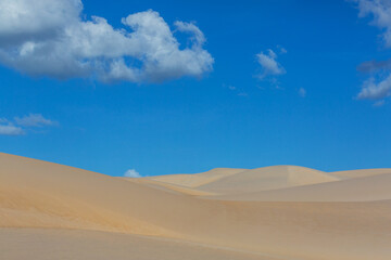 Sand dunes in Brazil