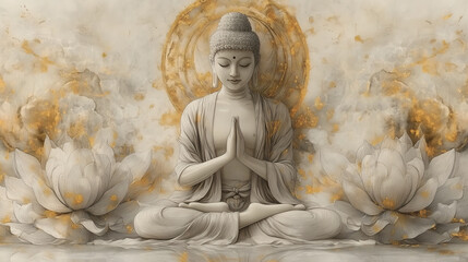 buddha statue in the temple