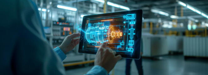 Industry 40: Engineer Uses Augmented Reality to Develop Electric Generator at Research Center