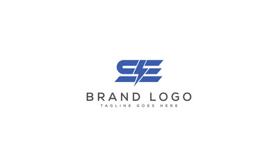 letter SE logo design vector template design for brand.