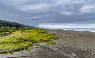 Drone Washington Coast 2