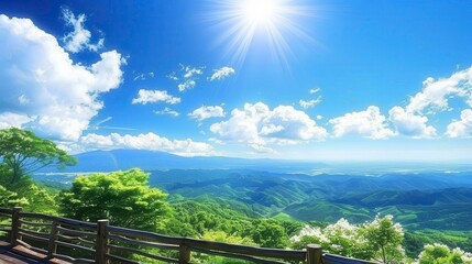 blue sky and cloblue sky and cloudsuds