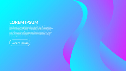 Modern stylish abstract background template design in colourful