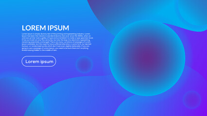 Modern stylish abstract background template design in colourful
