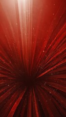 Obraz premium red sunburst rays abstract background design copy space illustration art