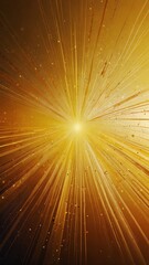 yellow sunburst rays abstract background design copy space illustration art