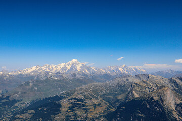 Naklejka premium snow covered mountains