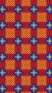 COLOURFUL VERICAL PATTERNS IN 4K