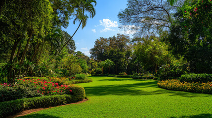 ath in the park architecture background