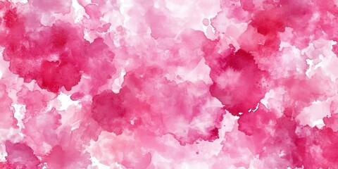 Fototapeta premium Abstract Pink Watercolor Background