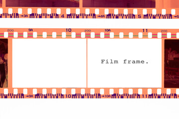 film strip frame background.