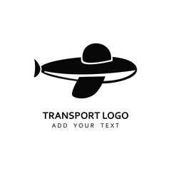 Minimalist transport logo design