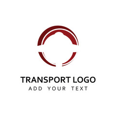 Transport logo design template modern